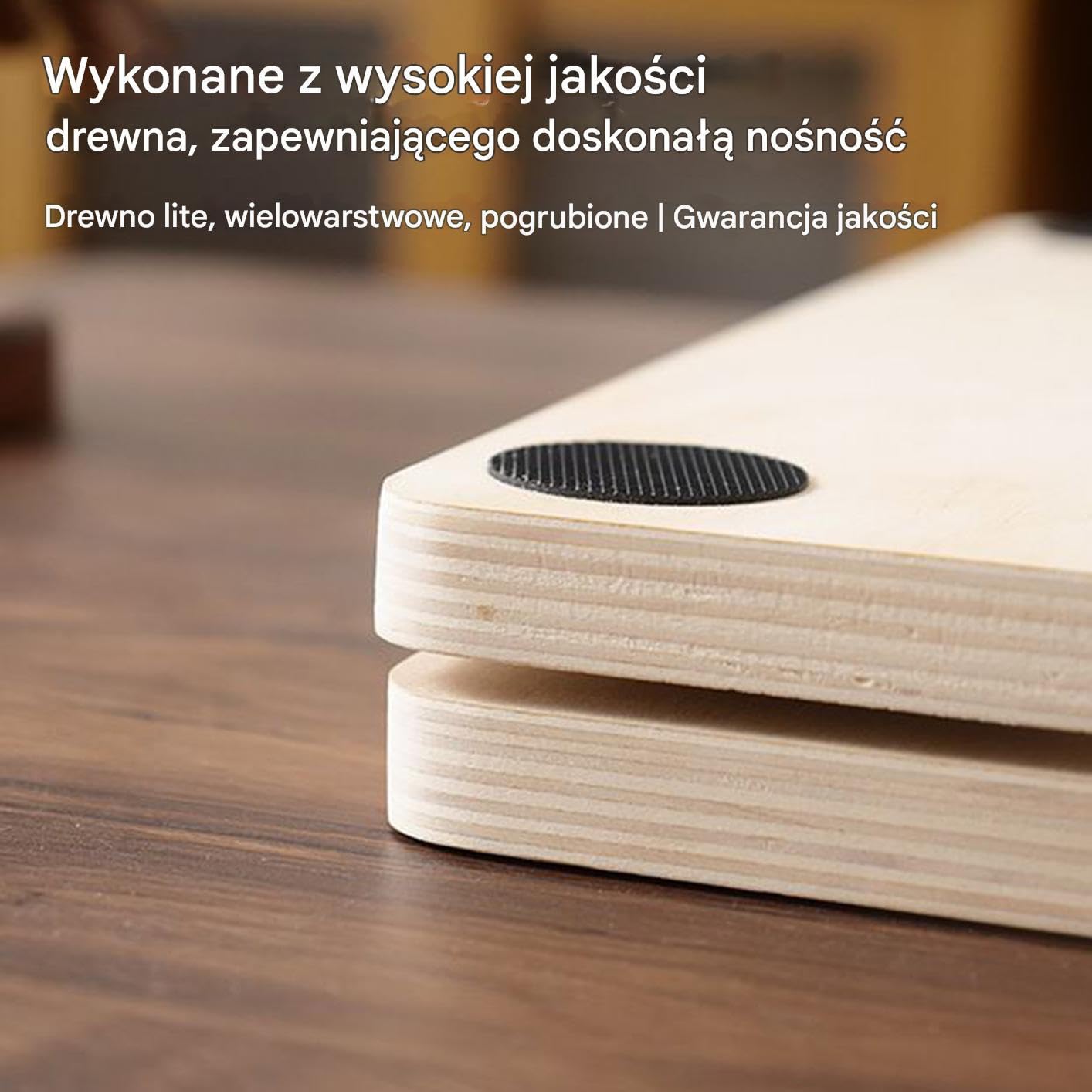 Rozciągacz Do Łydek - Drewniana Składana Deska Pochyła Do Rozciągania - Regulowana Płyta Rozciągania Nóg, Treningu Ćwiczeń Pilates Fitness Kalisteniki Równowagi Dla Kobiet I