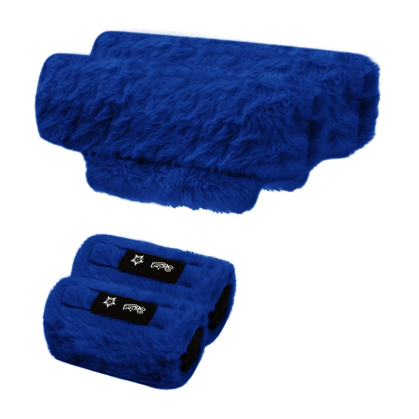 SPRING SEAON Crutches Padding Fuzzy Crutch Pads for Armpits and Hand Grips
