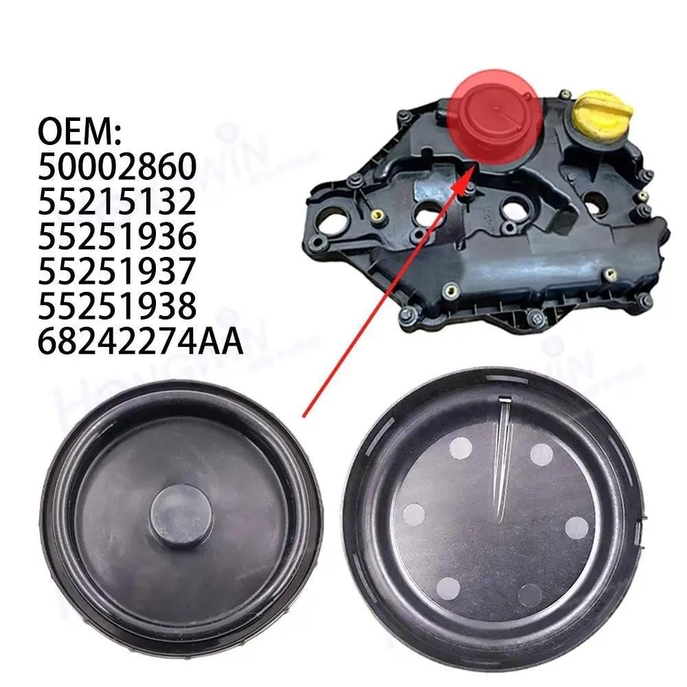 Guarnizioni valvole motore Kit Di Riparazione Del Coperchio Valvola Separatore Olio 50002860 Per ALFA Per BRERA Per GIULIETTA Per LANCIA Per NUOVA 55251937 55251936 55251938 Copertura valvola