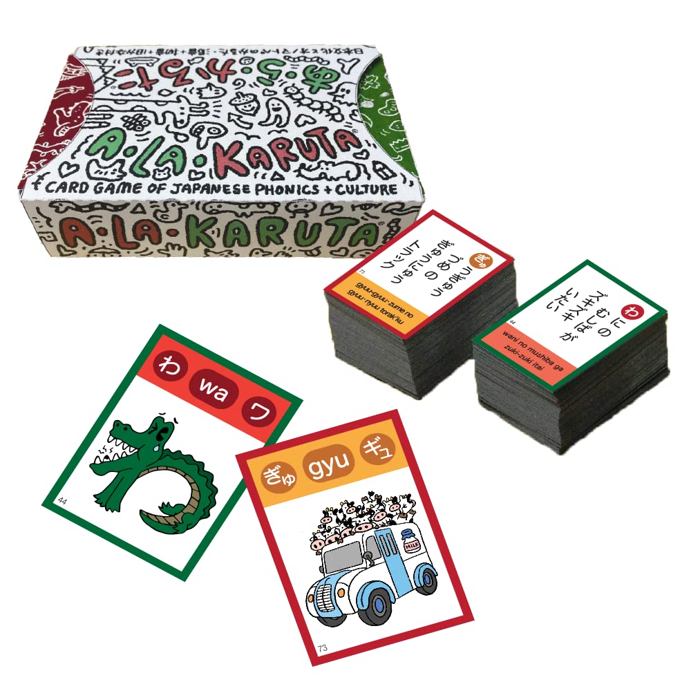 Amazon | あ・ら・かるた a la karuta 濁点拗音もある 日本語教育