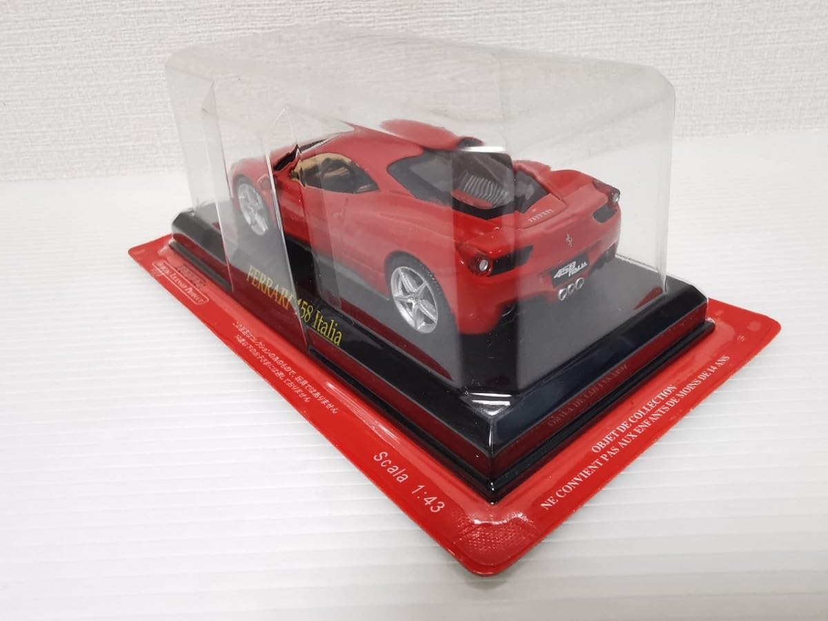 Amazon | アシェット フェラーリコレクション FERRARI 458 Italia 1/43