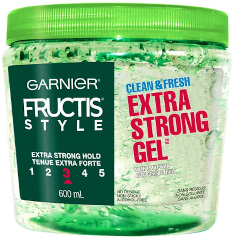Garnier Fructis Clean and Fresh Extra Strong Gel #3, Jumbo Jar, 21.2 Ounce (Pack of 2)