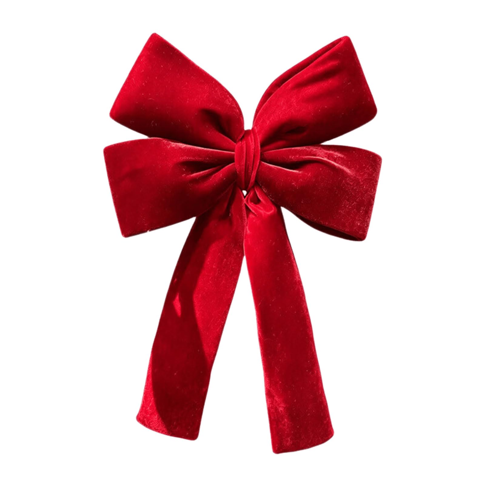 Whoasyst K Velvet Holiday Bowknot Perfect For Christmas Tree Decorations And Mantel Display Holiday Accessories Party Decorations