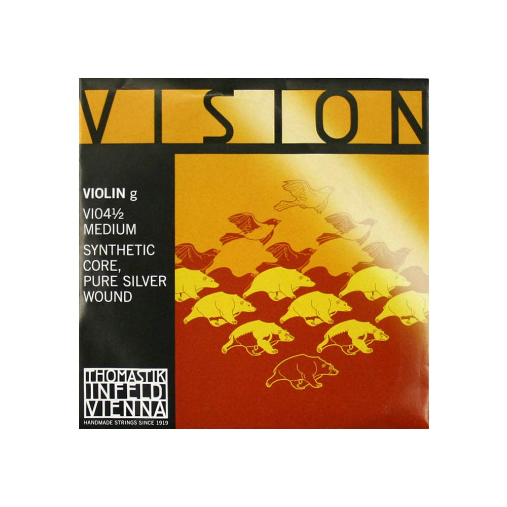 Amazon | Vision ヴィジョン バイオリン弦 G線 シルバー巻 VI04 1/2