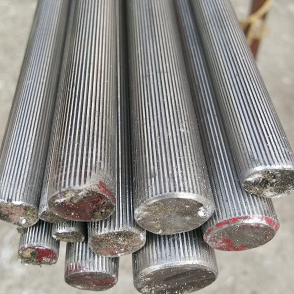 2 sztuki pręta ze stali nierdzewnej 304 o prostym ziarnie, nierdzewny i trwały, do maszyn itp. Średnica: 16 mm długość: 500 mm.