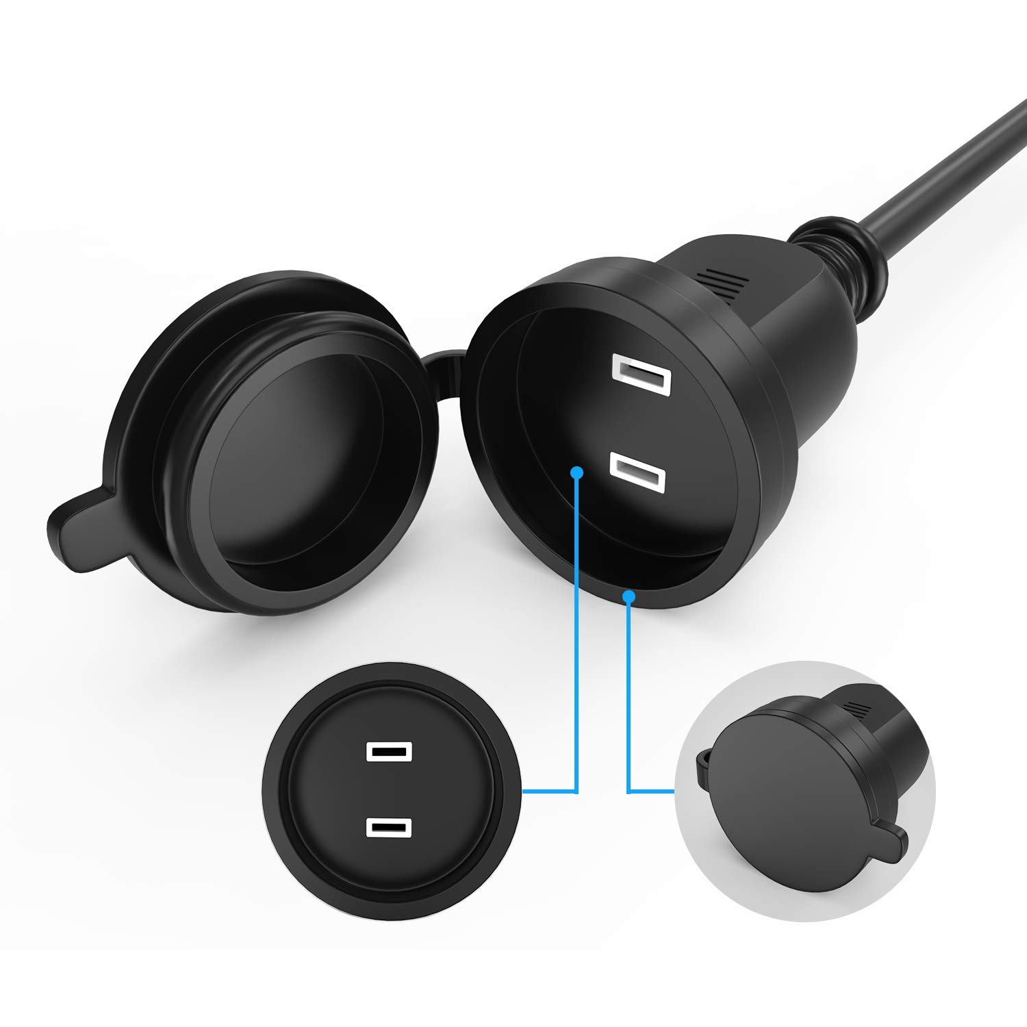 Amazon.co.jp: Outtag 延長コード 屋外 3分配コネクター 2m 防水延長 Amazon.co.jp: Outtag 延長コード 屋外 3分配コネクター 2m 防水延長