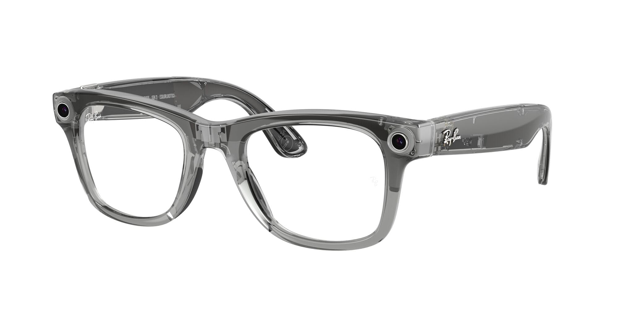 Ray-Ban (Carowayfarer (Gen 2) brillante transparente transparente Transitions® gafas de zafiro