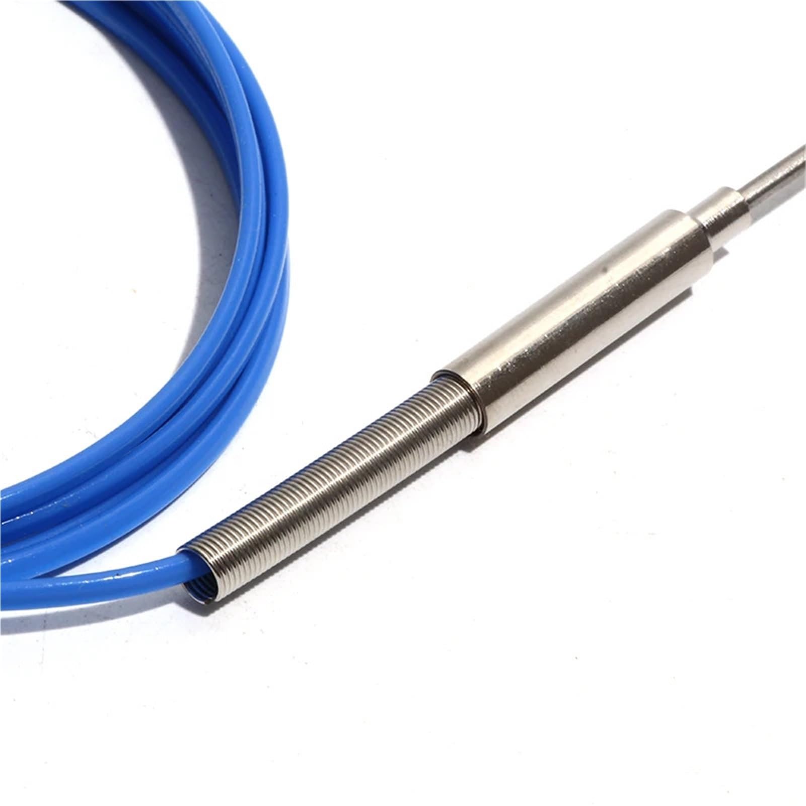 Opancerzony termoelement typu K zginany przewód czujnika 1 mm//2 mm/3 mm-8 mm średnica 100/200/300 mm 0-1100 stopni czujnik temperatury (średnica sondy 6 x 300 mm)