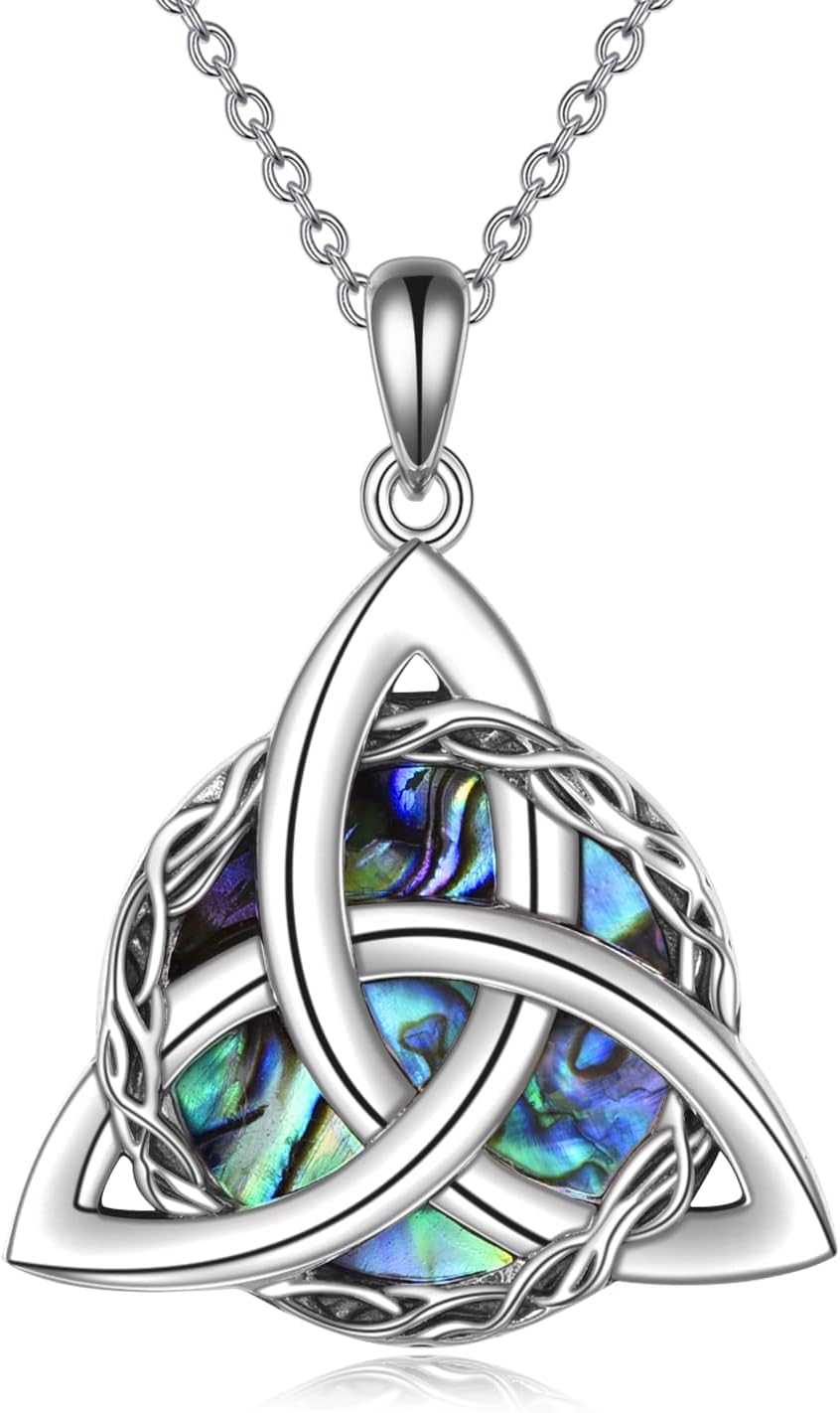 – Celtic Pendant Jewellery for Women s925 Sterling Silver Celtic Butterfly Necklace Celtic Knot Vintage Irish jewellery Gifts