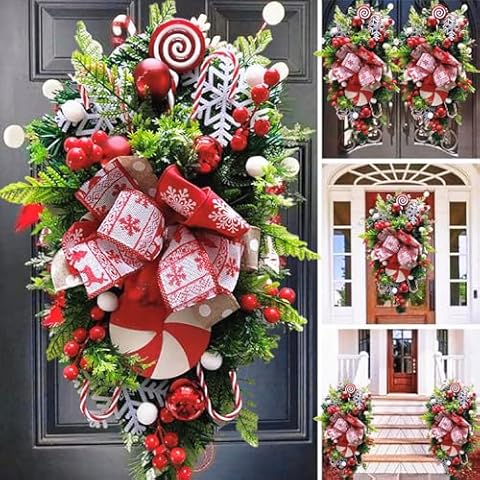 2024 Candy Cane Wreath by Generic thumbnail
