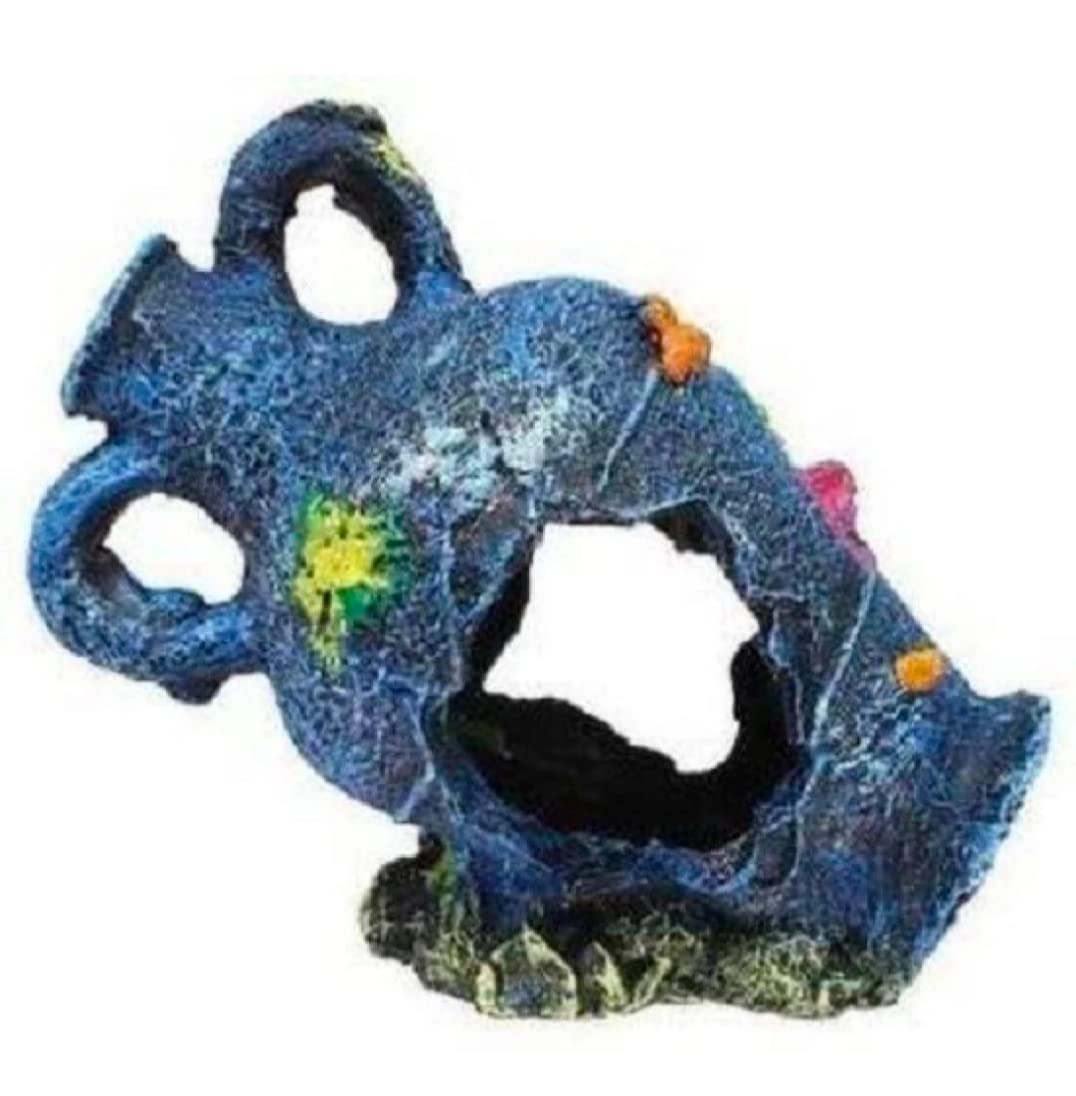 Mistletoe® Broken Kettle Hidden Space for Fish Resin Aquarium Ornament for Freshwater and Saltwater Tanks (19x11x8cm) (B0BB3JQL81) Amazon Price History, Amazon Price Tracker