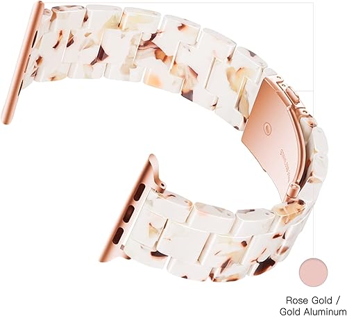 Miniatura 4 de Light House - Correa ligera de resina para Apple Watch, para hombre y mujer, compatible Series SE, 10, 9, 8, 7, 6, 5, 4, 3, 2, 1, Ultra 2, 1,