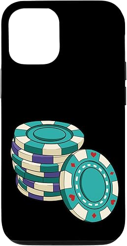 Vista 27 de iPhone 13 Pro Max Poker Chips I Texas Holdem Casino Cards Poker Case Poker Case