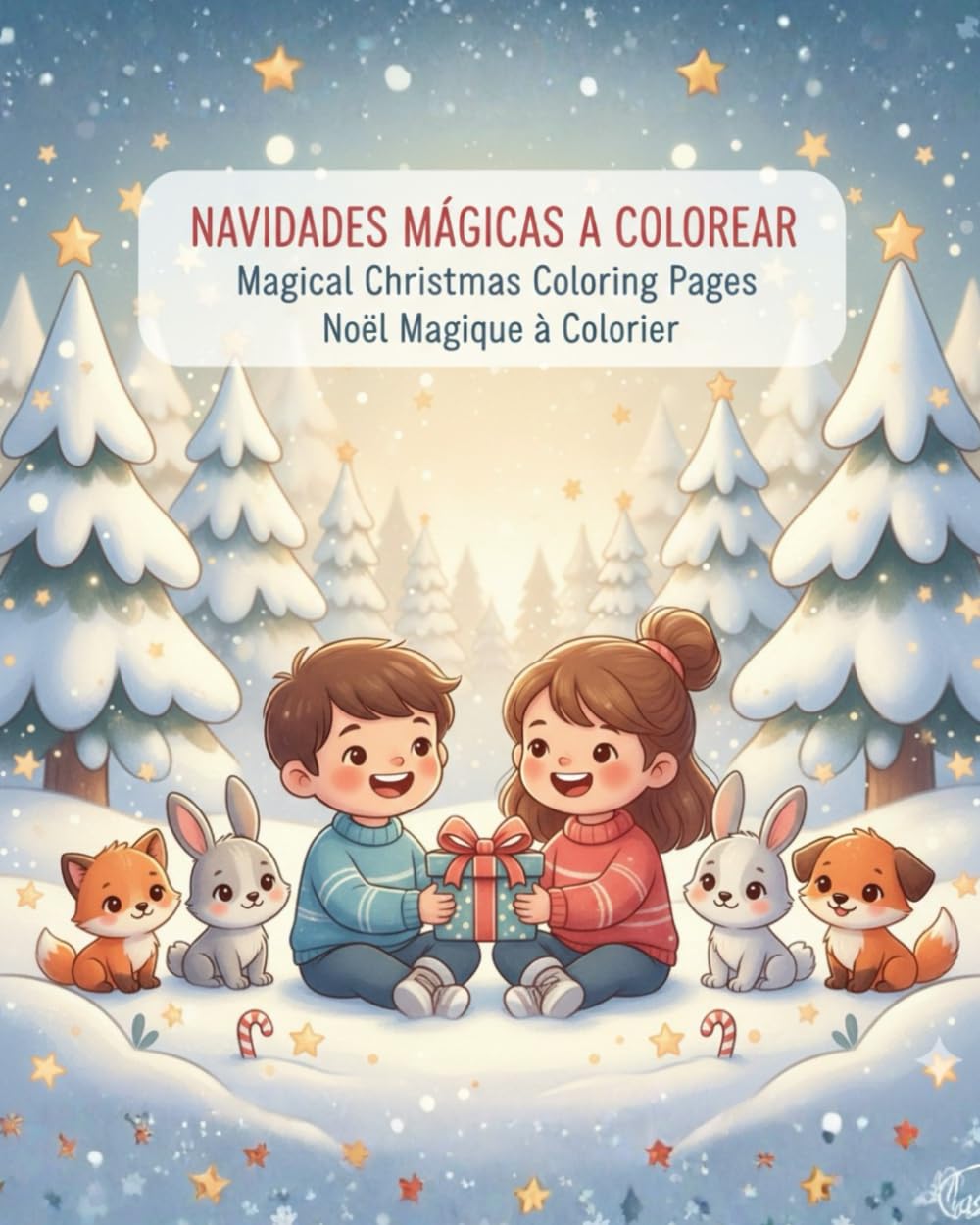 Navidades Mágicas para Colorear