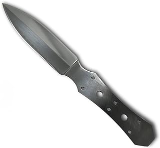 Hunting Knife Blade Blank 015-9Cr18MoV Stainless Steel - 7 5/8" OAL - USA Knifemaker Supply
