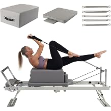 Pilates Reformer Machine, Folding Pilates Machine Equipment, Pilates Reformer Machine for Home and Gym, Pilates Exercise Equipment