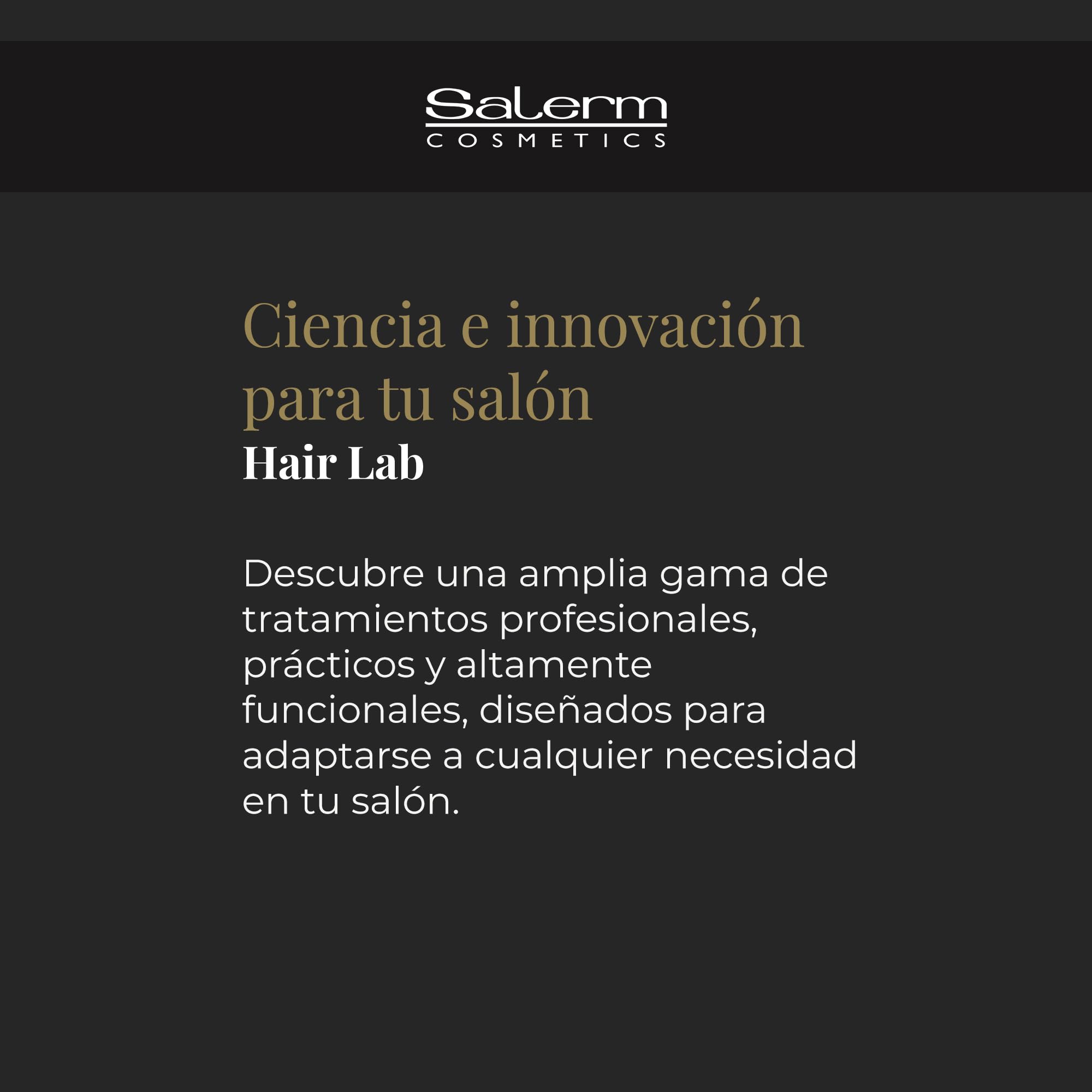 SALERM Champú Anticaída Control Caída Hair Lab 300 ml Fortalece Cabello Fino y Debilitado con Ginseng, Biotina y Vitaminas
