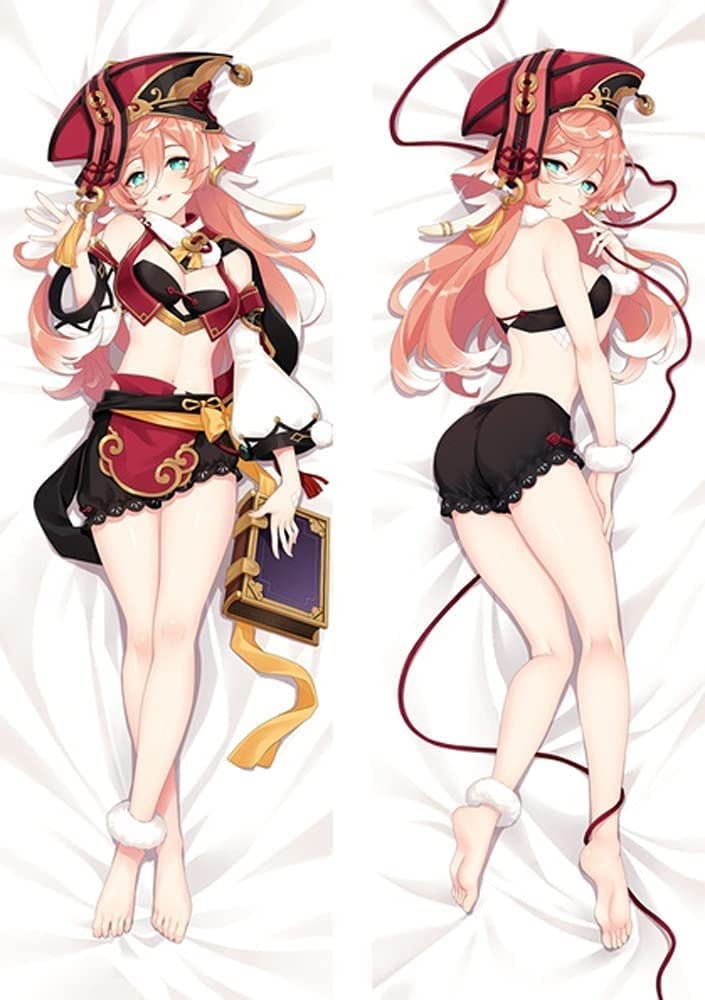 Amazon｜アニメピローカバー/ボディピローケース、Genshin