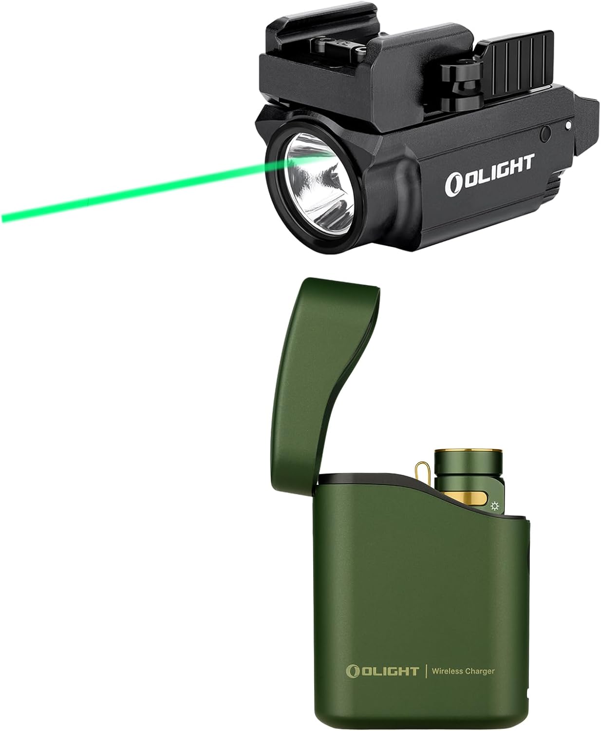 OLIGHT Baldr Mini 600 Lumens Rechargeable Weaponlight Bundles Baton4 Premium Edition EDC Flashlights