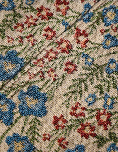 Kedera Women's Jacquard Denim Jacket Long Sleeve Peter Pan Collar Floral Crop Jean Jackets Button Down Denim Shacket2