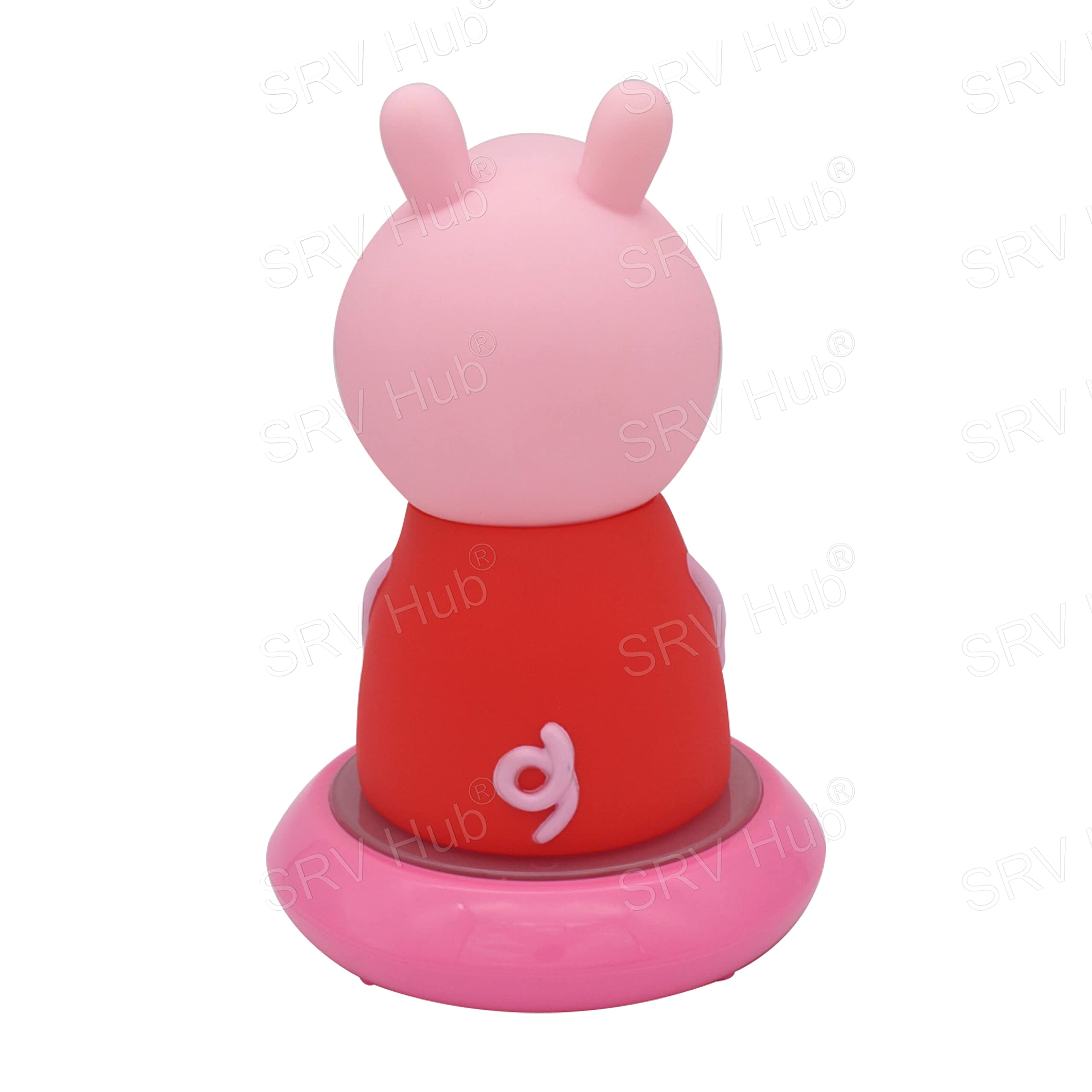 HOVUK Lampe De Table Peppa Et George | Jolie Lampe De Bureau Pour