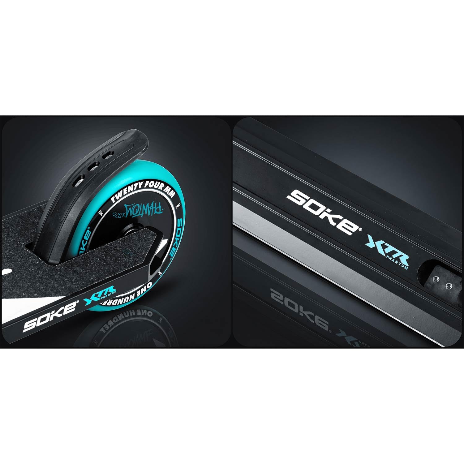 Soke XTR Trottinette Stunt pour Parc et Rue, ABEC-9