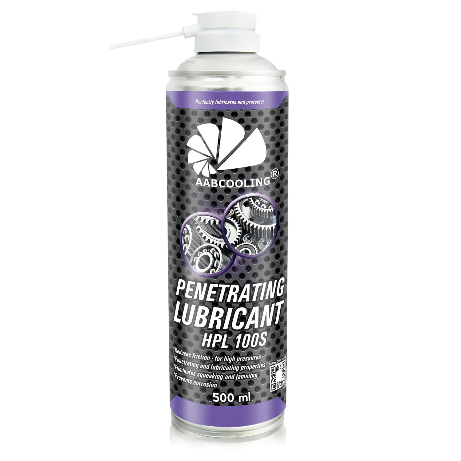 AABCOOLING HPL 100S Grasso spray penetrante 500 ml - Grasso agricolo per catene e giunti, K8