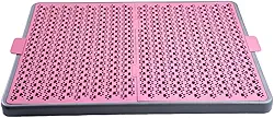 Sanitário Higiênico para Cães, Pipi Dog - 60x45cm - Varias Cores (Rosa) (Rosa)