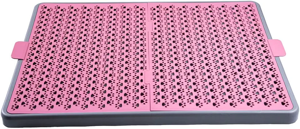 Sanitário Higiênico para Cães, Pipi Dog - 60x45cm - Varias Cores (Rosa) (Rosa)
