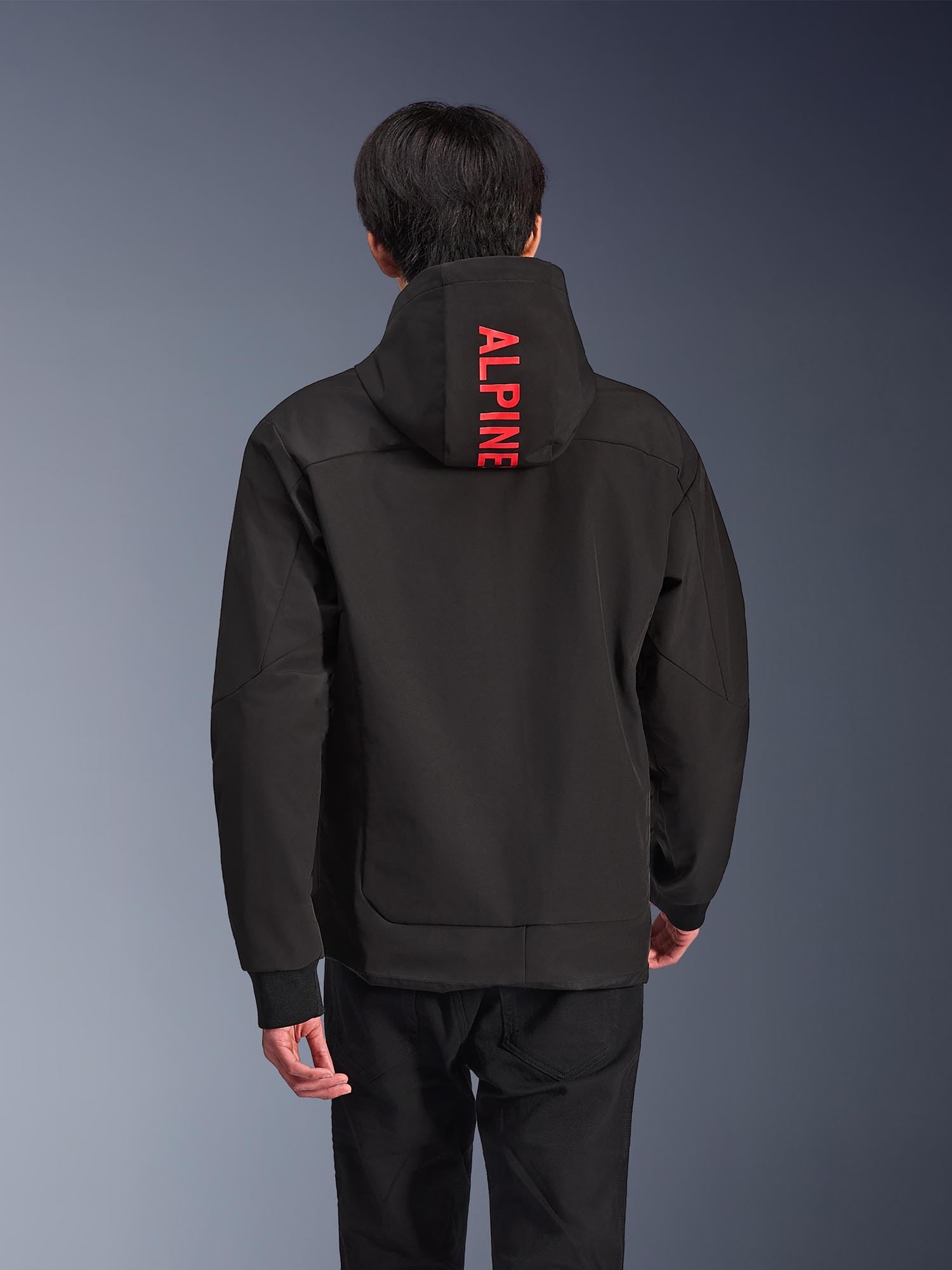 Alpinestars Radium Tech Sweat à capuche zippé moto, noir/rouge, 3XL