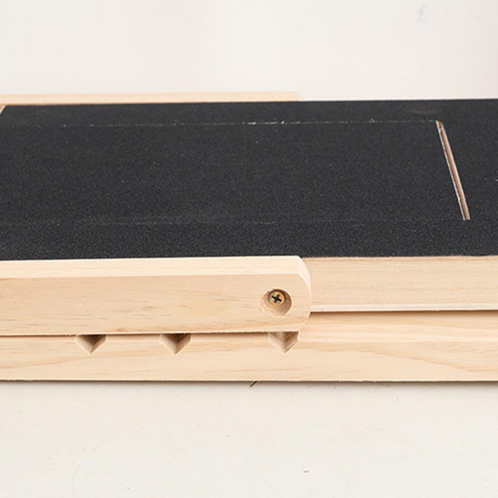 Krallenfeilbrett Für Hunde Interaktive Leckerli-Box aus Holz zur | Hundenagel-Feilbrett und Kratzbrett Für Zuhause, Wohnheim, Wohnung, Schlafzimmer Und Wohnzimmer
