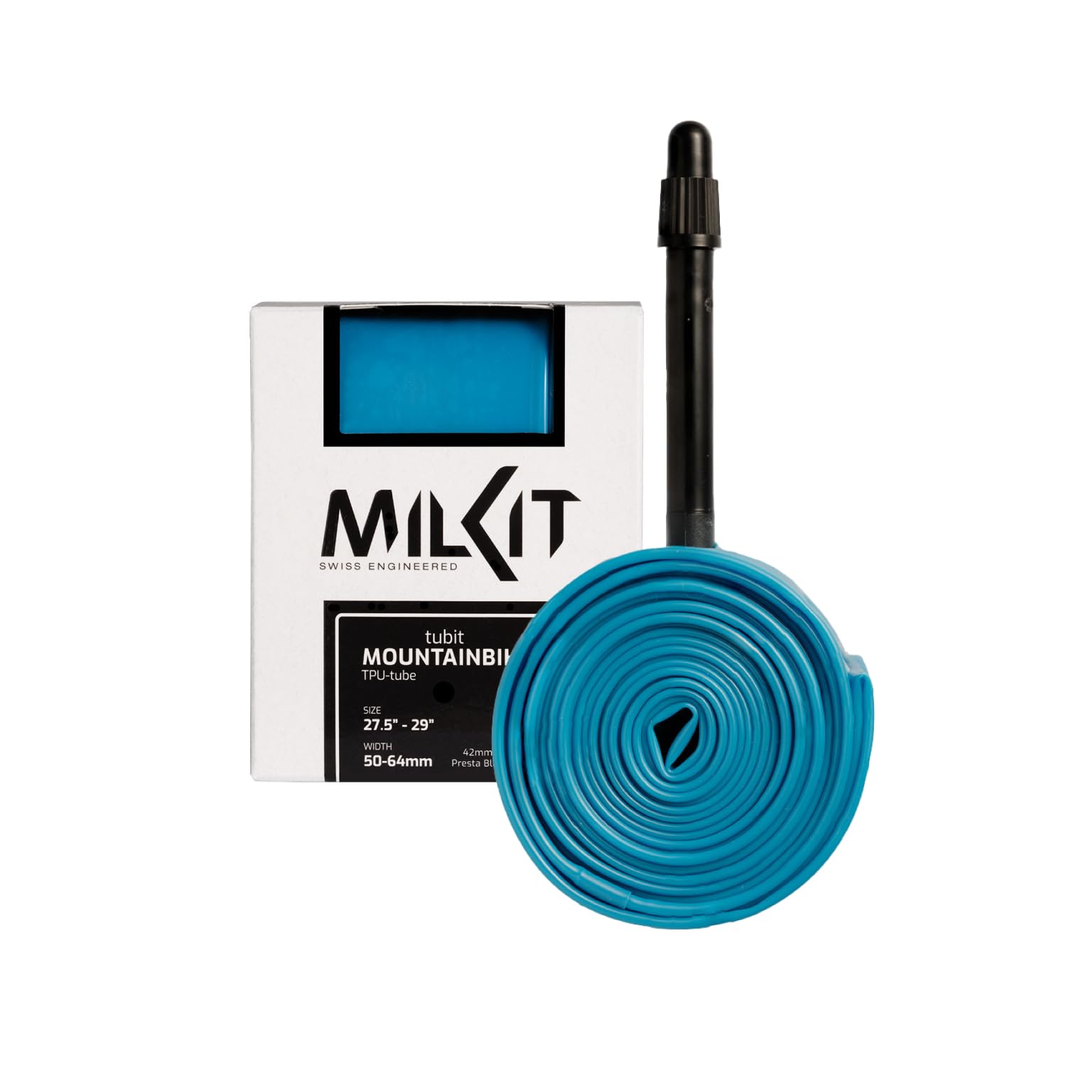 milKit TPU Fahrradschlauch – Ultraleicht, Pannensicher & Nachhaltig – TPU Schlauch Rennrad, Gravel & MTB