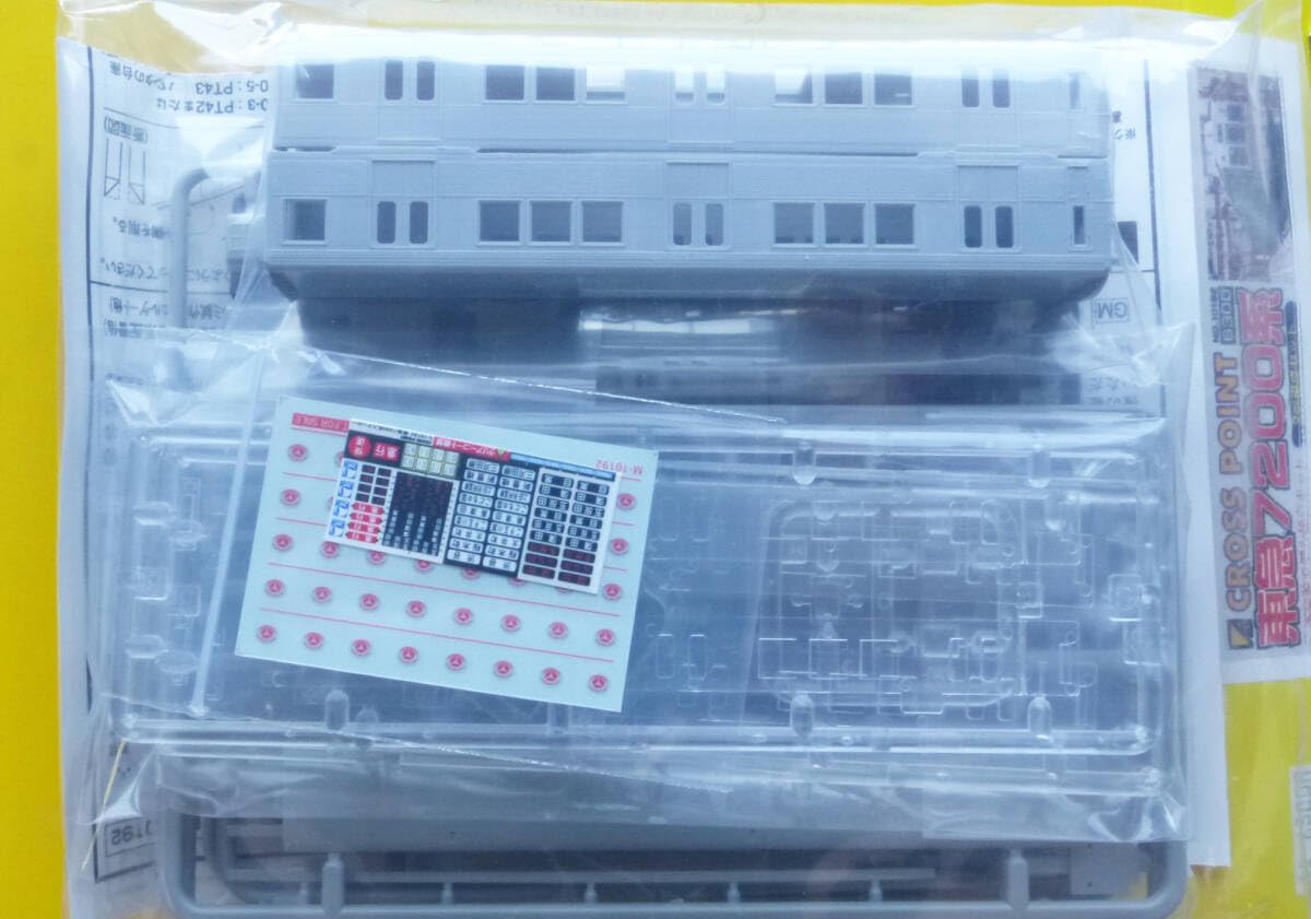 Amazon.co.jp: クロスポイント 東急7200系2両キット : おもちゃ