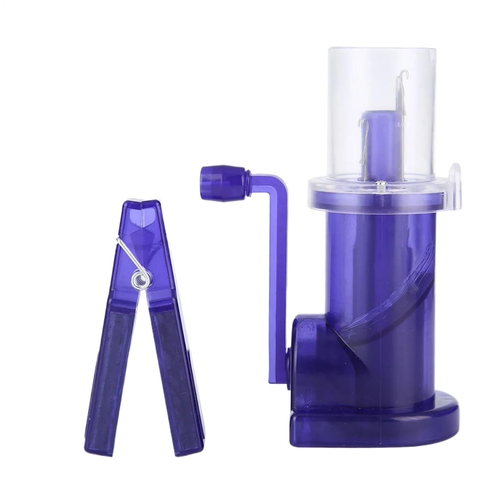 Allazone Piccolo Telaio per Tessitura, 21 Ganci Mini Attrezzo Tessere Tipo Loom per Principianti per Maglieria, 50 Colore Fili Da Ricamo per Maglieria Piccolo Telaio