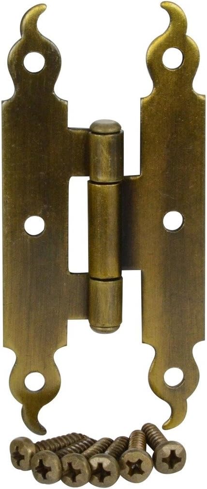 Knob Deals #6004-2-3/4 Hinge, Antique English - 10 Pack