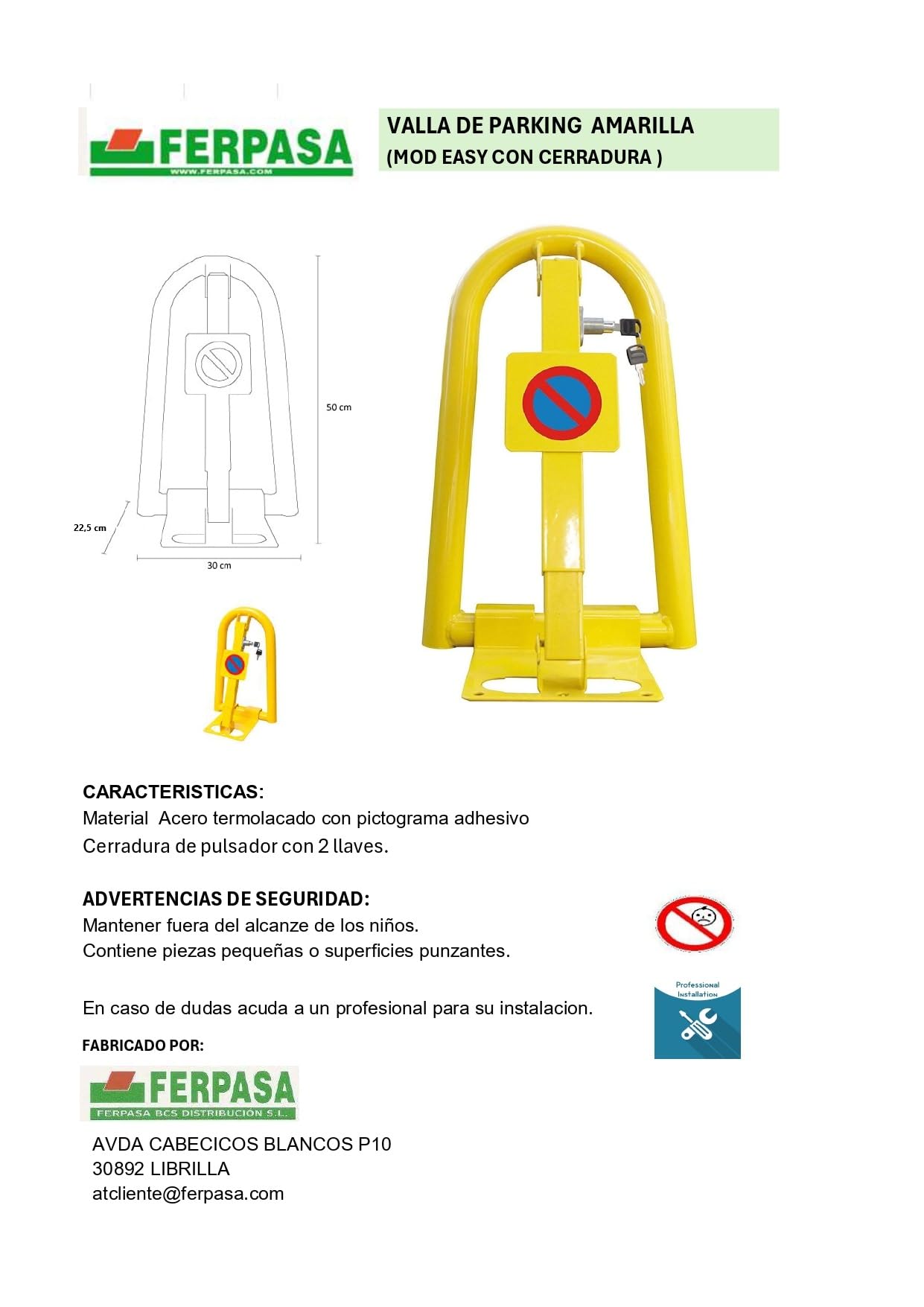Barriera di parcheggio