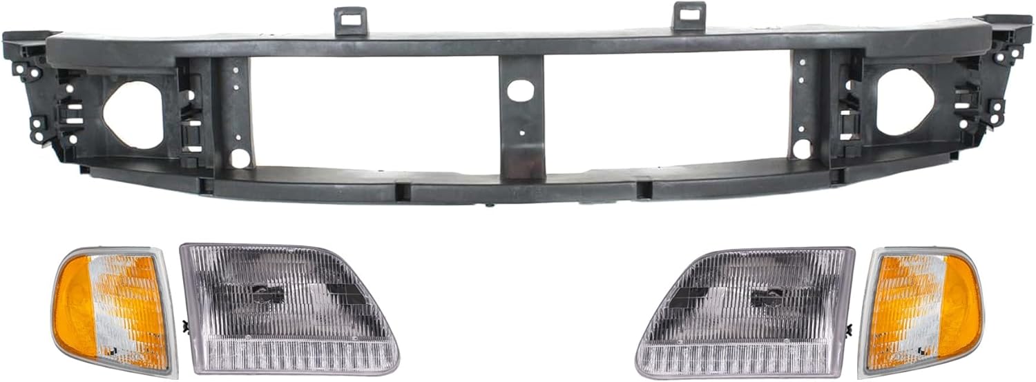 Garage-Pro Header Panel KIT Compatible with Ford F-250 1997-1999, Expedition 1997-2002, F-150 1997-2003 For Models With Production Date From July 1996