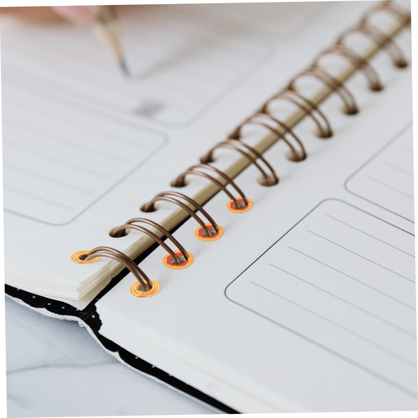 DOITOOL 5 Set Adesivi Per Carta Etichette Circolari Per Raccoglitori Adesivi Decorativi Per Ufficio E Scuola Facile Applicazione Per Documenti E Lavoretti Creativi 1120 Pezzi*5