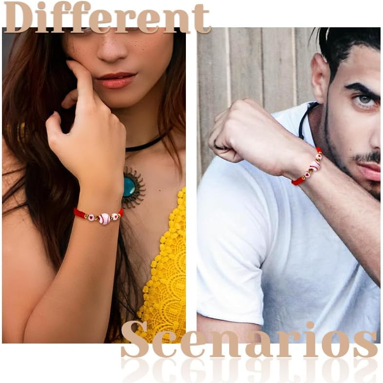 Sports Inspirational Gifts for Billiard Base Basket Ball Soccer Lover Christmas Birthday Gift Bracelet - Image 4