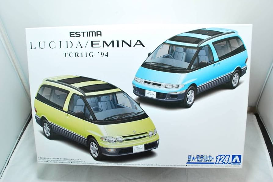 Amazon | □ 希少！未開封 アオシマ 1/24 ミニカー エスティマ