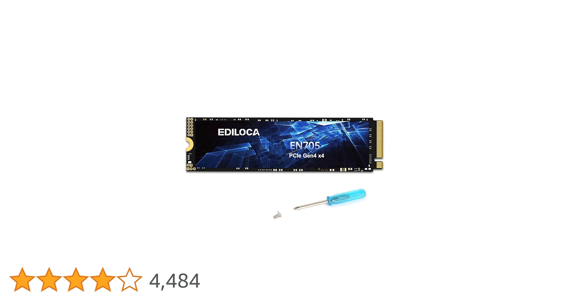 Amazon | Ediloca EN705 SSD 2TB PCIe Gen4 NVMe M.2 2280 PS5動作確認