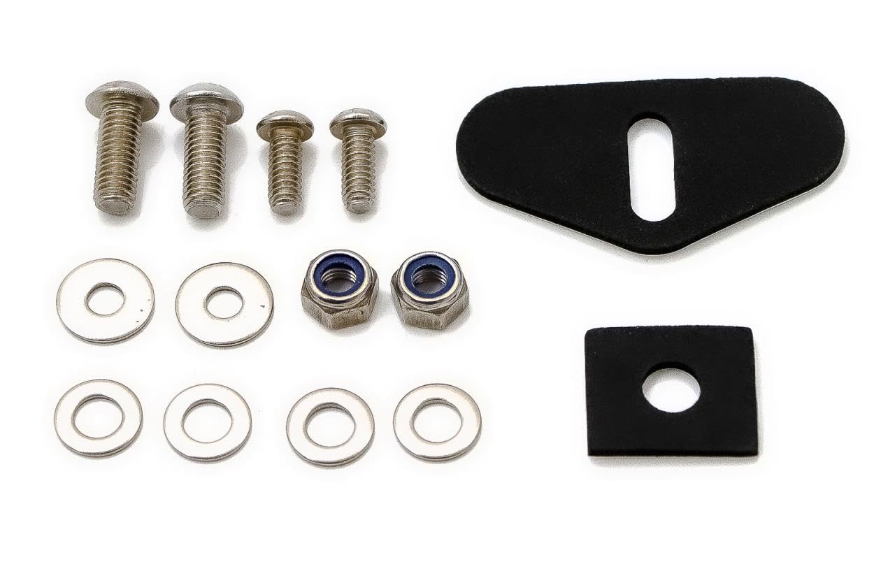 Gepäckträger Silber für Harley Davidson Dyna Street Bob 2006-2017 Wide Glide 2010-2017