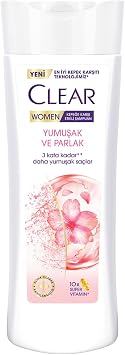 Clear Women Dandruff Effective Shampoo Soft and Shiny 200 ml