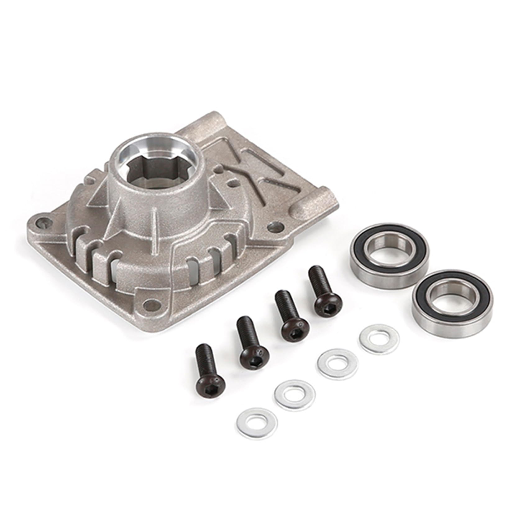 FLMLF Alloy Clutch Bracket Set Fit for 1/5 Rc Car Losi 5ive T ROFUN ROVAN LT King Motor X2 Truck Parts
