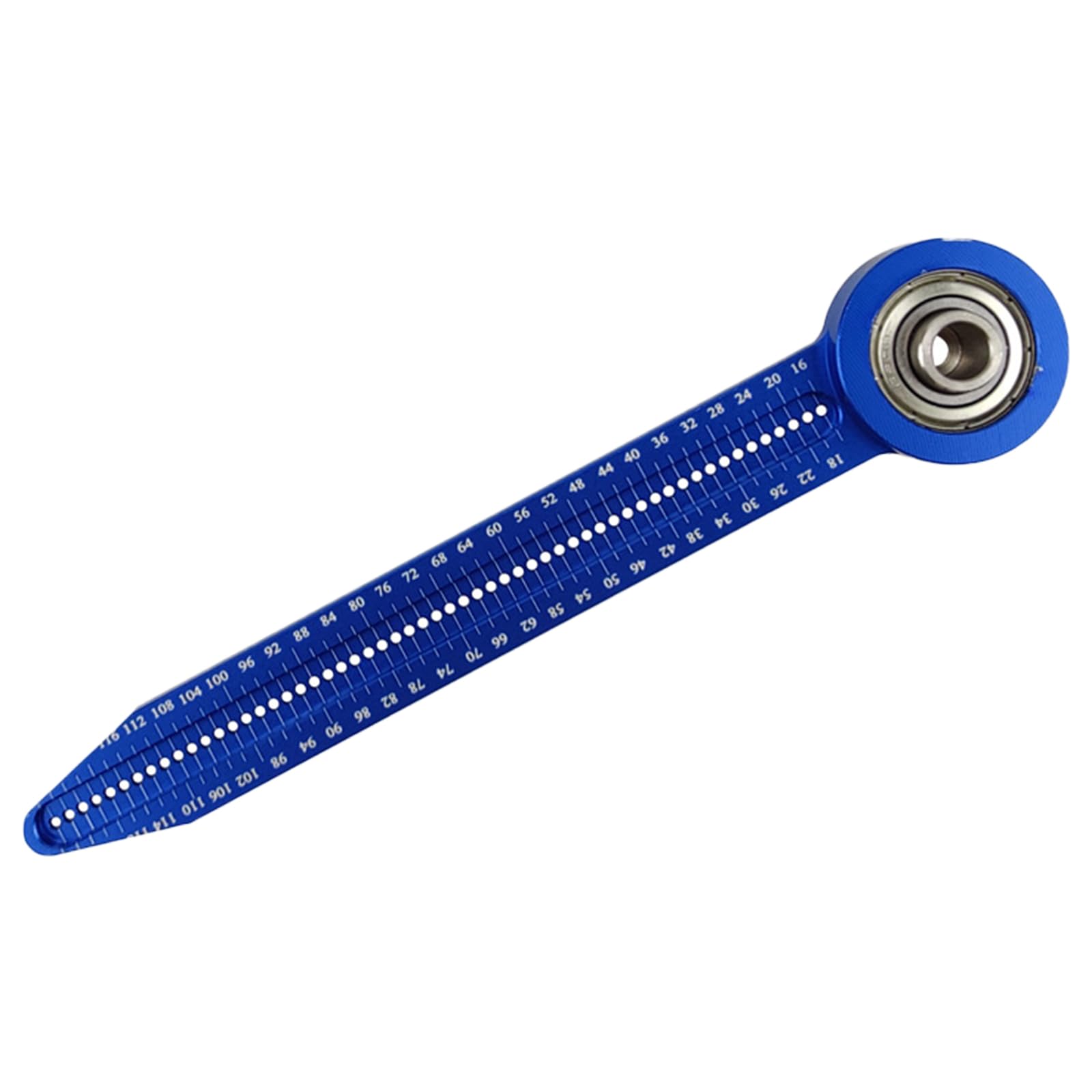 LIUZIKUN Woodworking Compasses Scriber,Portable Aluminum Compasses Tool,Adjustable Drawing Ruler Circles Drawing Ruler