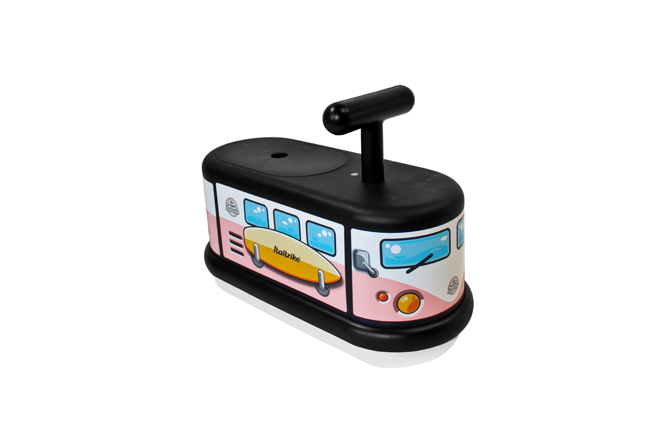 Italtrike La Cosa Ride On Toy for Toddlers & Kids, Indoor & Outdoor Use, Safe Design, Sturdy 360-Degree Child-Safe Wheels, Features Storage Compartment, 1-6 Years, Made in Italy (California Dreams)