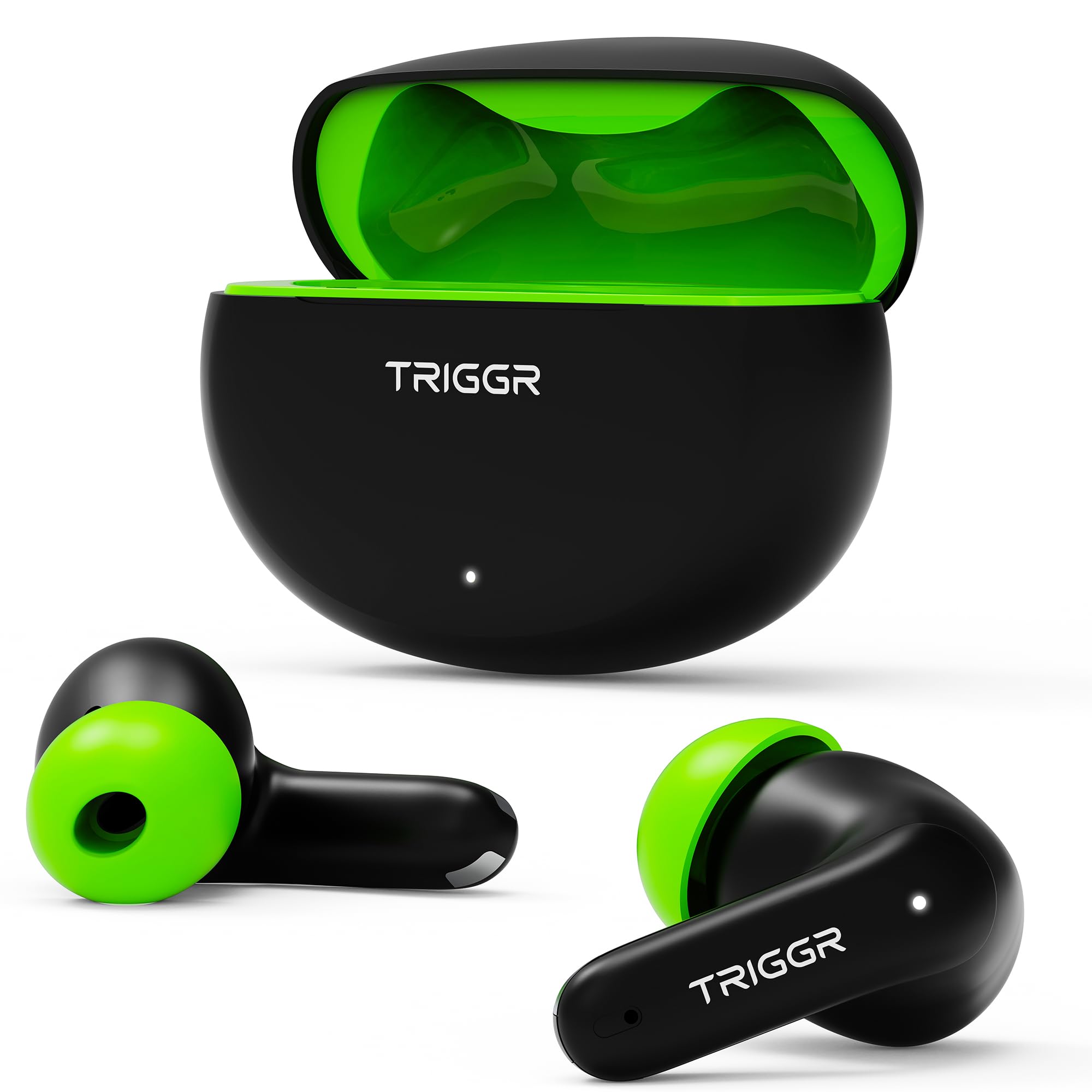 TRIGGR Ultrabuds N3 with Crisp Calling, 50H Playtime, 13mm Drivers, BassXpand Bluetooth (Canary Smoke, in The Ear) — Amazon image 8