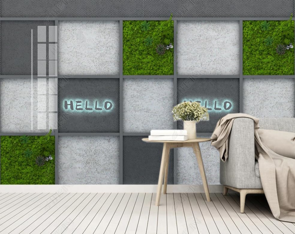 Papier peint intissé plante verte poster géant mural chambre