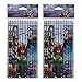 2-PACK, Marvel Avengers 12 Pack Wood Pencils