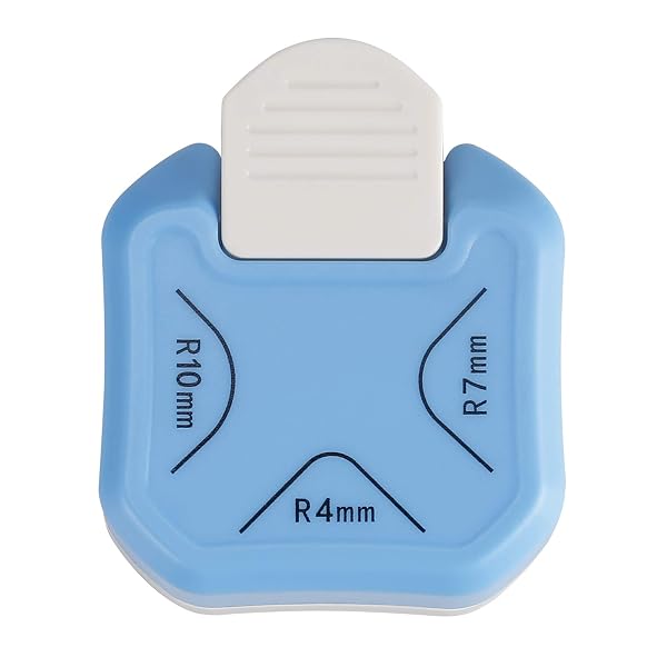 MyArTool 3 in 1 Corner Rounder Punch, 4mm, 7mm, 10mm 3 Way Corner Cutter for Paper Crafts, DIY Projects, Laminate, Photo